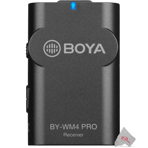 Boya BY-WM4 PRO Digital Camera-Mount Wireless Omni Lavalier Microphone System