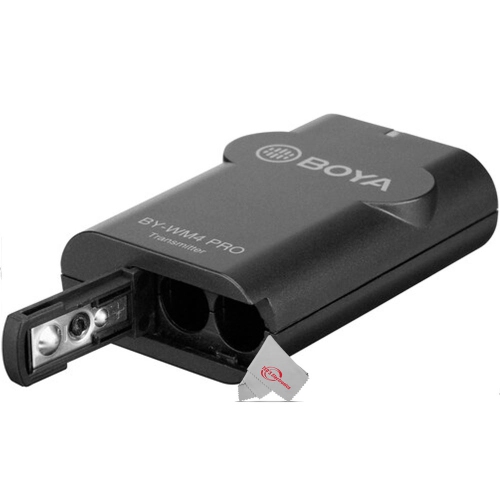 Boya BY-WM4 PRO Digital Camera-Mount Wireless Omni Lavalier Microphone System