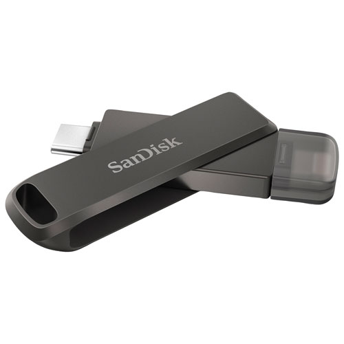 Clé USB-C 2-en-1 de 64 Go iXpand LUXE de SanDisk