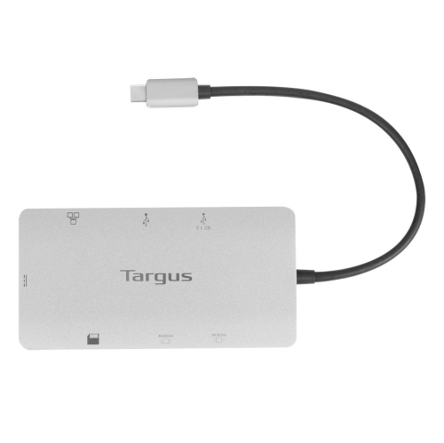 Targus USB-C Dual HDMI 4K Docking Station - Silver
