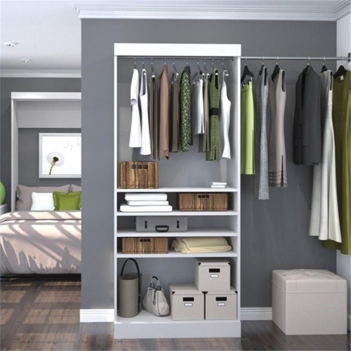 Pur 36" Closet Organizer Storage Unit - White