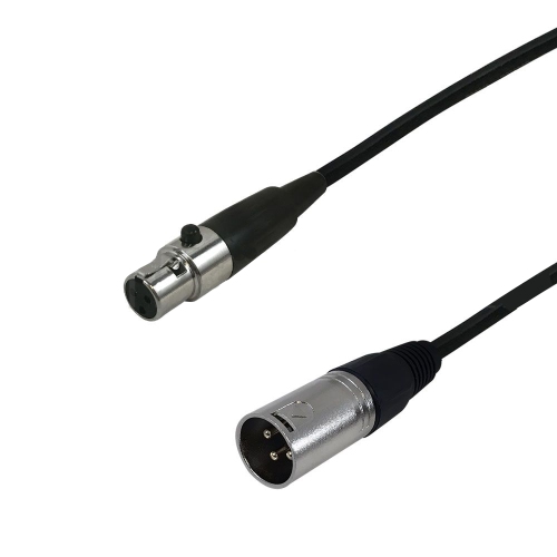 3 ft XLR Microphone Cable, Black