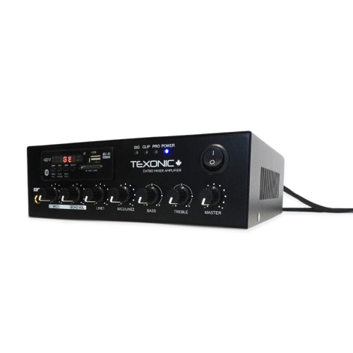 Amplificateur de musique commercial 60 W | Syntoniseur MP3 et FM Bluetooth