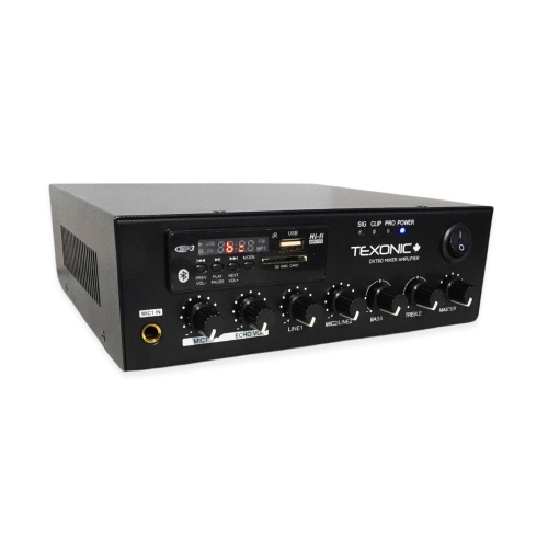 Amplificateur de musique commercial 60 W | Syntoniseur MP3 et FM Bluetooth