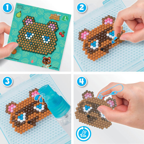 Trousse de bricolage Animal Crossing: New Horizons d'Aquabeads