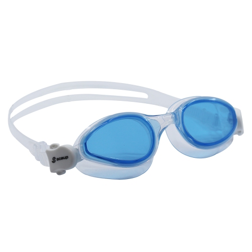 Scaup SUN ISLAND Swimming Goggles - Anti-Fog Swim Goggles with UV Protection for Adults, Blue