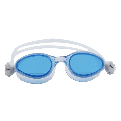 Scaup SUN ISLAND Swimming Goggles - Anti-Fog Swim Goggles with UV Protection for Adults, Blue