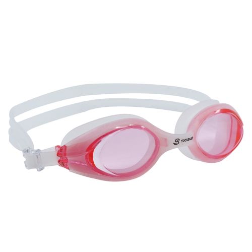 Scaup COMO Leisure Swimming Goggles - Anti-Fog Swim Goggles with UV Protection for Adults, Pink