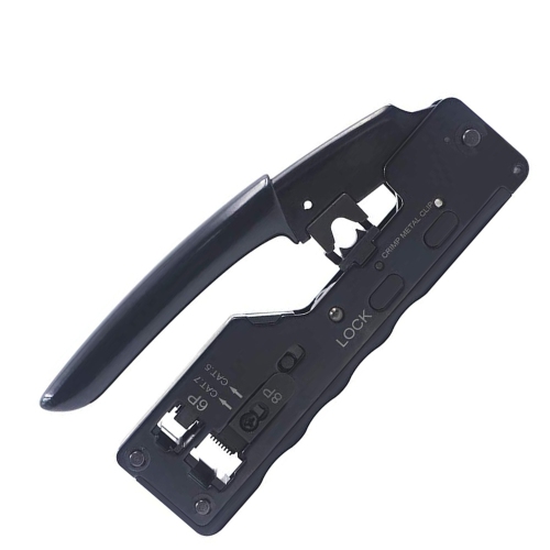 RJ45 RJ11 RJ12 Network Ethernet Cable Crimping Tool Compact Modular Crimper - axGear