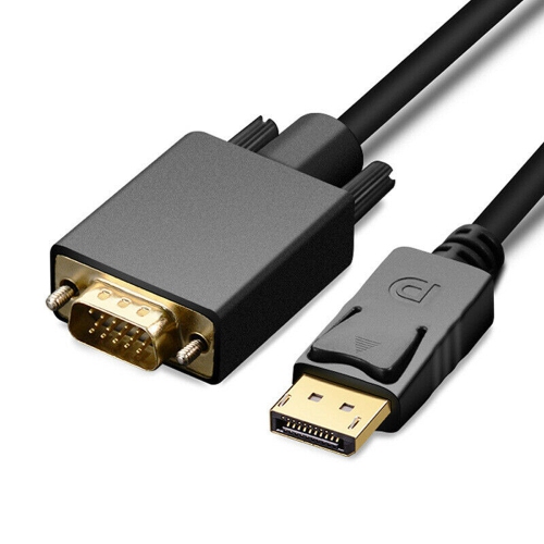 axGear 6ft DisplayPort to VGA Male Adapter Cable