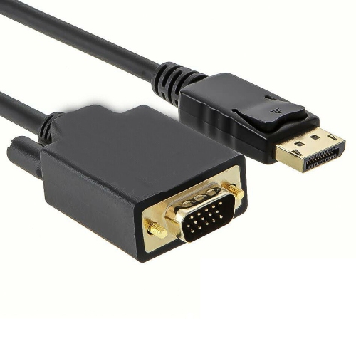 axGear 6ft DisplayPort to VGA Male Adapter Cable