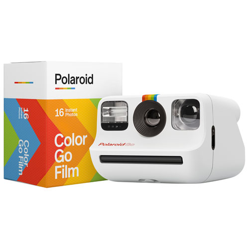 Boîte Everything Box avec appareil photo instantané Go de Polaroid - Blanc