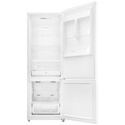 Insignia 24" 11.5 Cu. Ft. Bottom Freezer Refrigerator (NS-RBM11WH2-C) - White