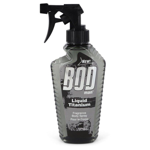 PARFUMS DE COEUR  Bod Man Liquid Titanium By Fragrance Body Spray 8 OZ