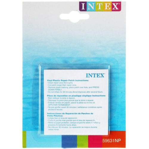 Intex - Set of 6 Repair Patches for Pools and Inflatable Toys