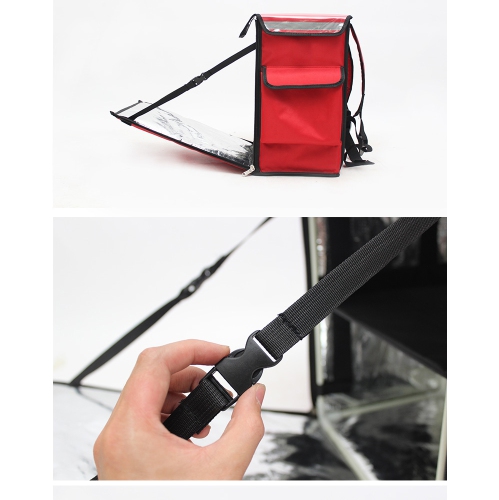 Sunwealth 42L Insulated Courier Food Bag - RED