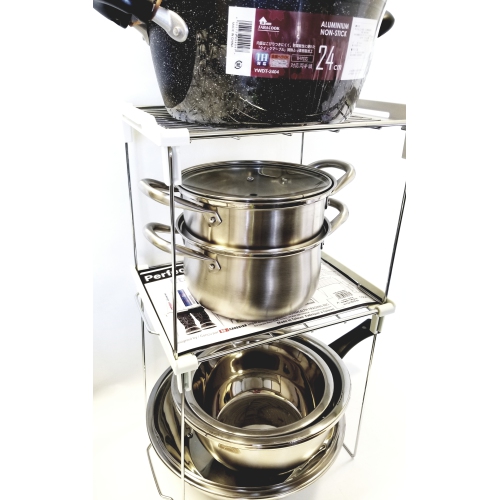 Sunwealth Heavy Duty Universal Locker / Cabinet Shelf - 32cm Height - Set of 2