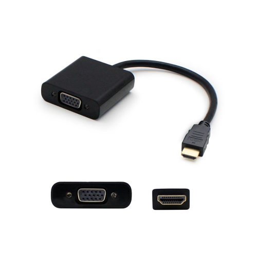 HP 5PK 8IN HDMI 1.3 TO VGA M/F CABLE