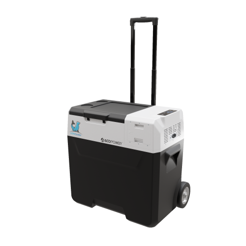 ACOPOWER LionCooler X50A Combo, Portable Solar Freezer & Extra Backup 173Wh Battery