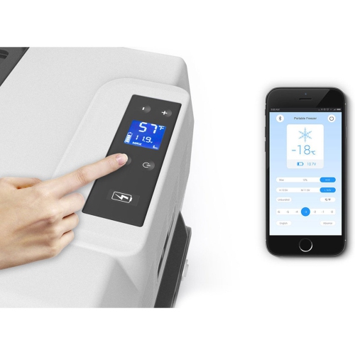 Réfrigérateur/congélateur solaire portatif X40A Combo de LiONCooler et panneau solaire de 90 W.