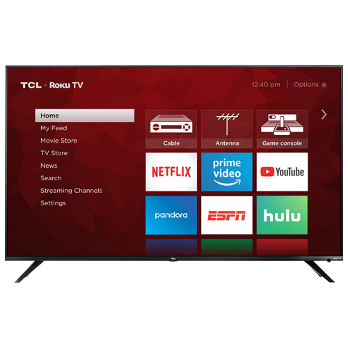 TCL 6-Series 75" 4K UHD HDR Roku OS Smart TV - Refurbished