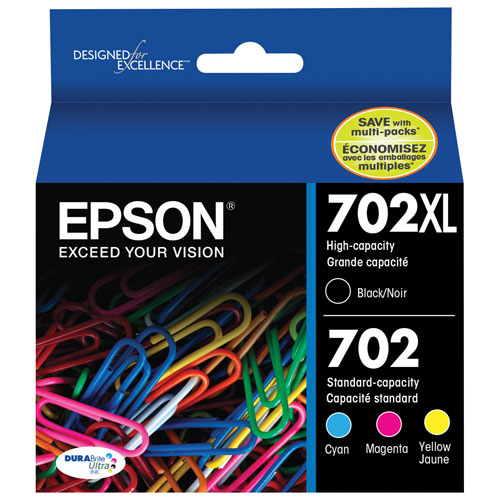 Epson Black/Colour Ink - 4 Pack