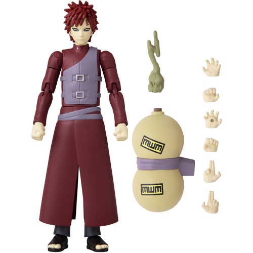 Naruto Shippuden 6 Inch Action Figure Anime Heroes - Gaara