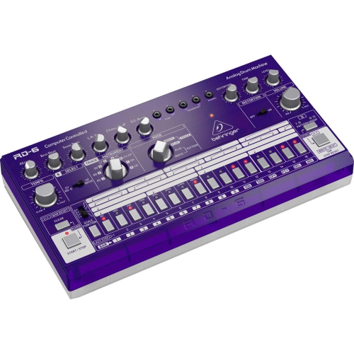 BEHRINGER  Rd-6 Analog Drum Machine - Translucent In Purple