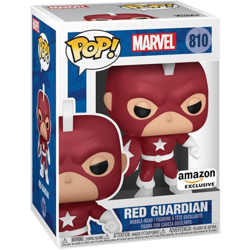 FUNKO  Pop Marvel 3.75 Inch Action Figure Exclusive - Guardian #810 In Red