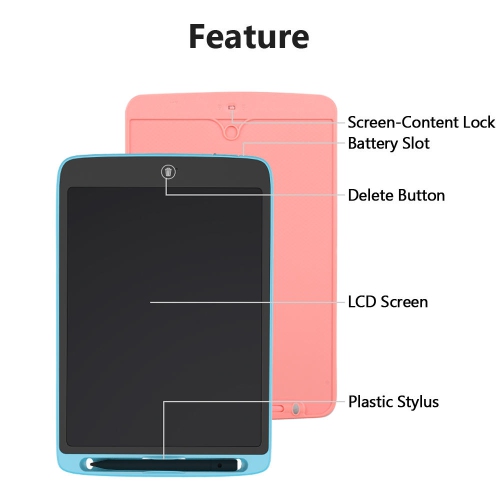 Tableau à griffonner électronique 10 po - Rose