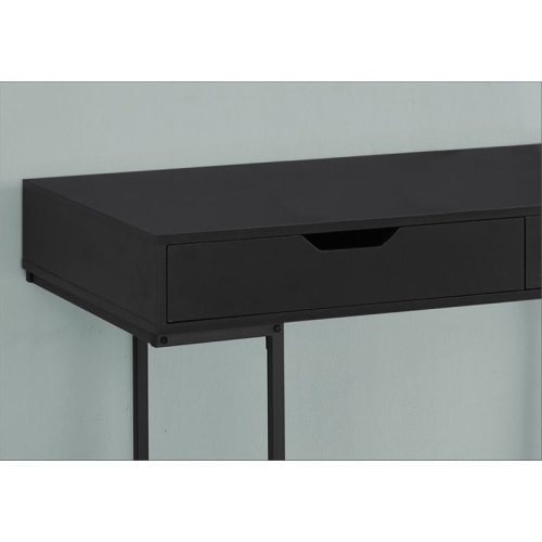 Computer Desk Home Office Laptop Storage Drawers 48"L Work Metal Black