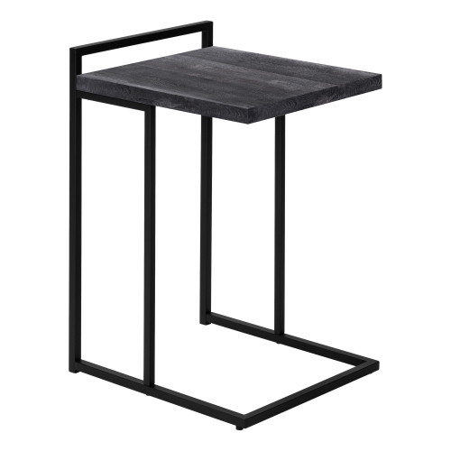 MONARCH  Accent Table - 25"h / Reclaimed Wood / Metal In Black