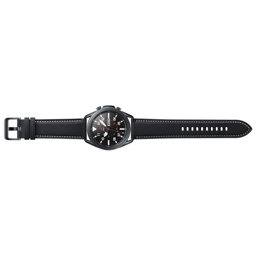 Montre intelligente 45 mm Galaxy Watch3 de Samsung avec moniteur fréquence cardiaque - Noir mystique - Neuf