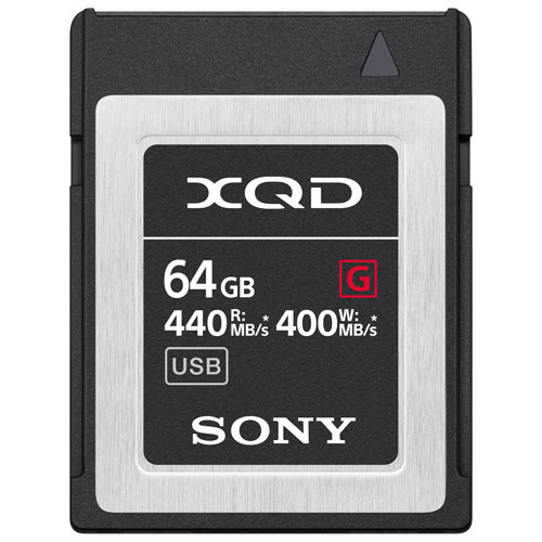 Sony G 64GB 440MB/s XQD Memory Card