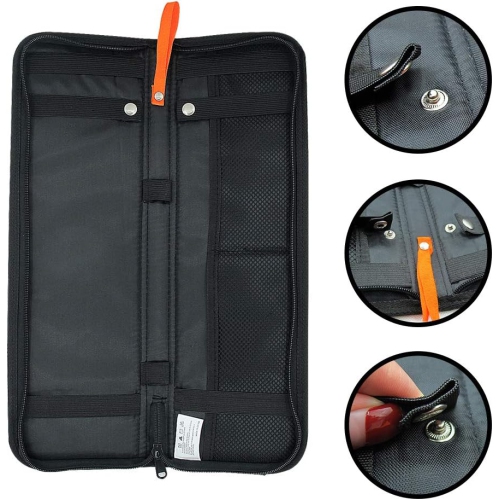 2 Pack Men’s Travel Tie Case Holder, Portable Storage Box for Cufflinks Necktie Tie Clips, Gift for Men