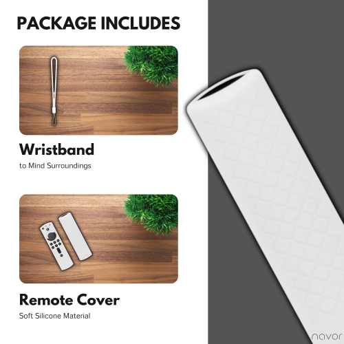 Shockproof Protective Silicone Case/Covers Compatible with All-New Alexa Voice Remote for Fire TV Stick 4K 2nd Generation