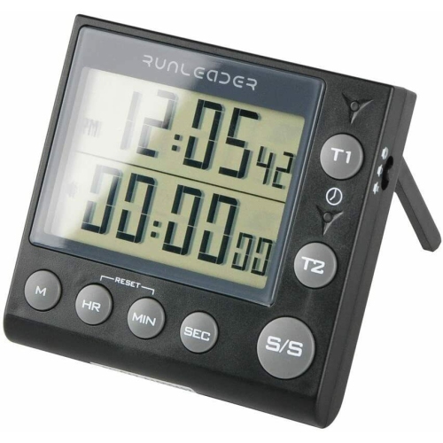 Minuterie numérique ACL à 2 canaux pour la cuisine avec horloge, alerte DEL, volume réglable, pour la cuisson, la cuisson, Friture, ragoût, grillage