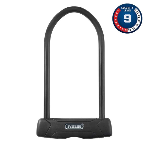 ABUS , Granit 460, U-Lock, Key, 12Mm, 15.0Cm X 23.0Cm, 5.9" X 9", Ush In Black