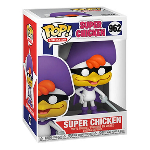 FUNKO  Pop Animation Super Chicken 3.75 Inch Action Figure - Super Chicken #962