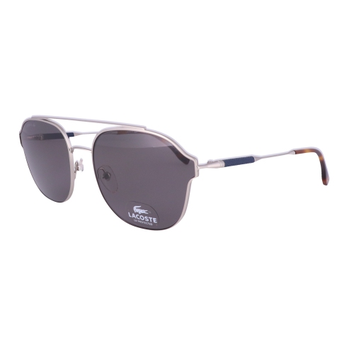 Lacoste Matte Palladium / Grey Navigator Men's Sunglasses L103SND 028 58