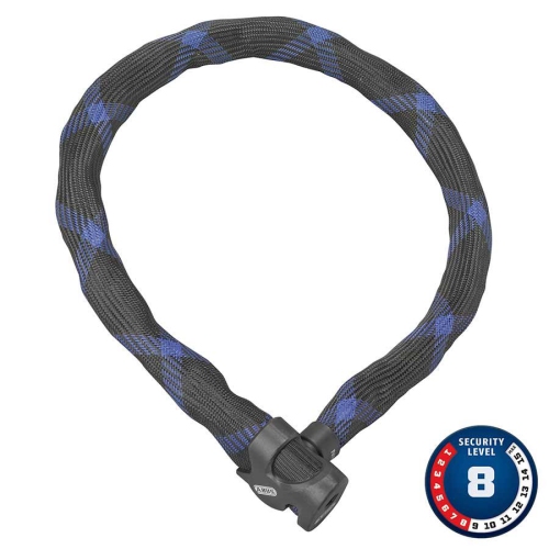 ABUS , Ivera Steel-O-Chain, Chain Lock, 7Mm, 85Cm, 2.8' In Black