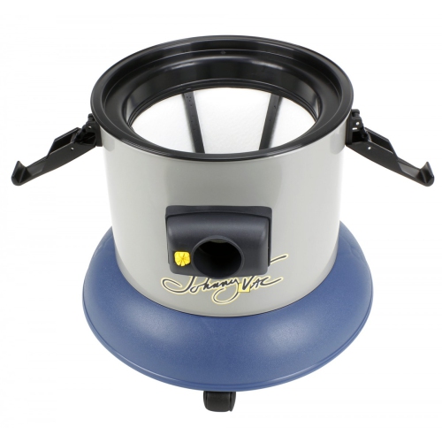 JV125 Wet & Dry Commercial Vacuum - Capacity of 4 gal - Electrical Outlet for Power Nozzle - 10' (3 m) Hose - Plastic and Aluminum Wands - Brushes