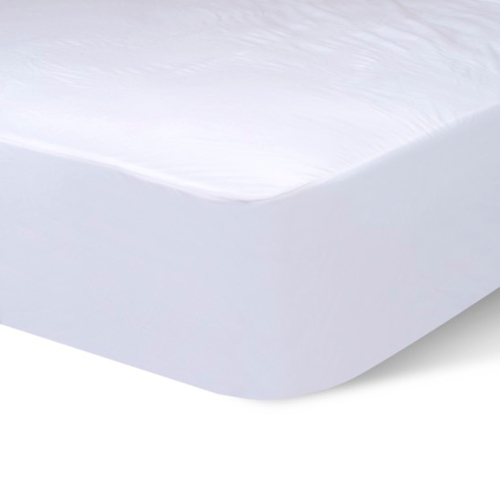 Protège-matelas infusé de bambou et de charbon imperméable et respirable Malouf Refresh - Double