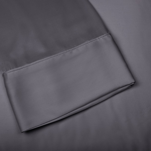 Sleep Country Bamboo Nights™ 2 Piece Pillowcase Set - Grey - Standard/Queen