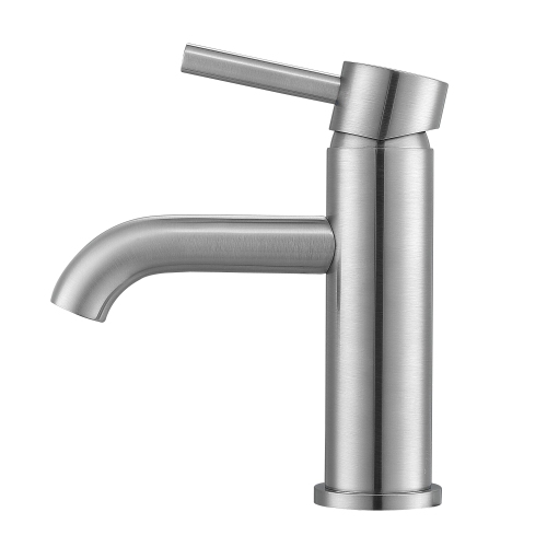 Ancona Valencia Series Single Lever Bathroom Faucet in Brushed Nickel