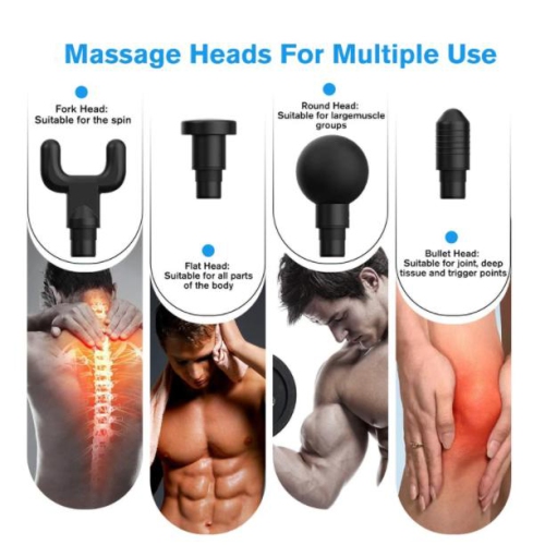 CM Motorized 6-Speed Deep Tissue Massager - For Pain Relief