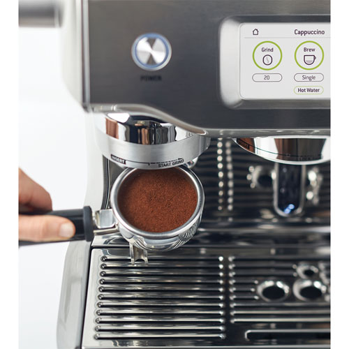 Machine à expresso automatique Oracle Touch de Breville avec mousseur et moulin à café - Inox