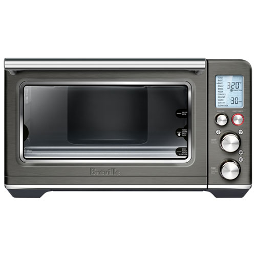 Breville Smart Oven Air Fry Convection Toaster Oven - 0.8 Cu. Ft./22.7L - Black Stainless Steel