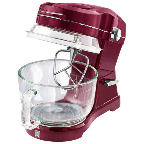 Batteur sur socle à tête inclinable Elite Ovation de Kenmore - 5 pte - 500 W - Rouge