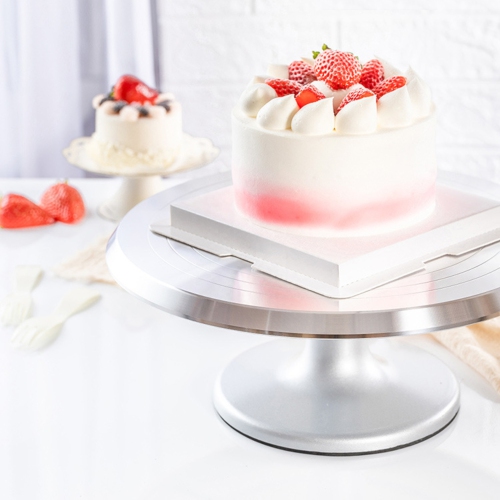 Aluminium Alloy Revolving Cake Stand Set